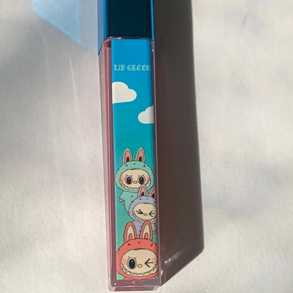 Cute Labubu Lip Gloss brand new pinkish mauve